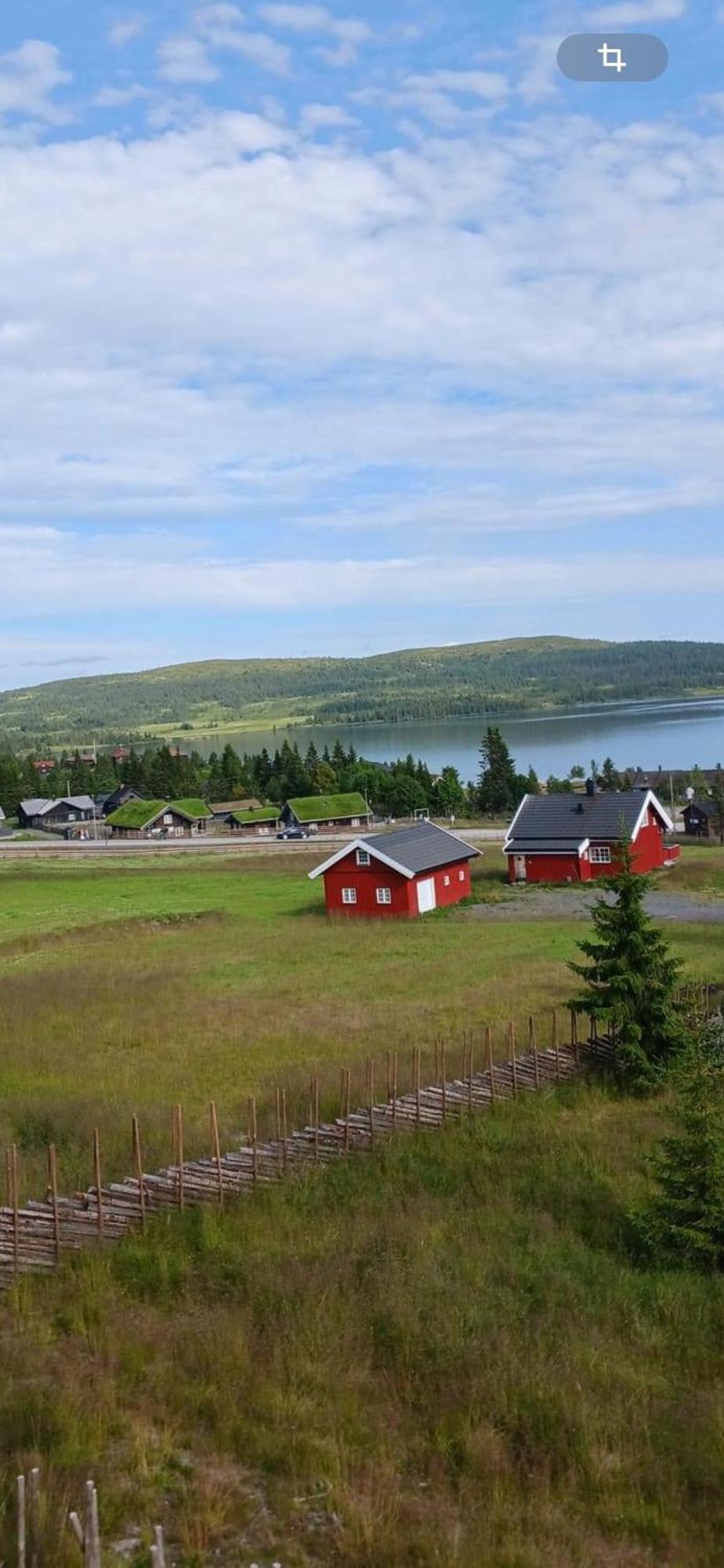 Leilighet Med Panoramautsikt Sjusjoen Innendors Parkering Exterior photo